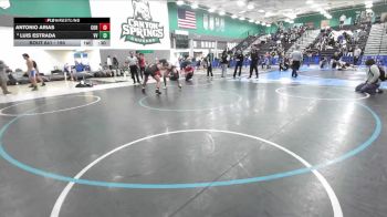 190 lbs 5th Place Match - Luis Estrada, Valley View vs Antonio Arias, Corona Senior