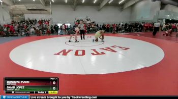 285 lbs Champ. Round 1 - David Lopez, Greeley West vs Donovan Mann, Berthoud