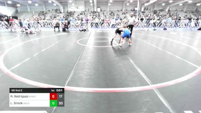 110 lbs Rr Rnd 2 - Ryan Rodriguez, RedNose Wrestling School - ES vs Liam Snook, Anchor Wrestling Club