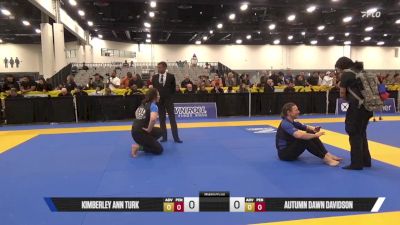 Autumn Dawn Davidson vs Kimberley Ann Turk 2025 World IBJJF Jiu-Jitsu No-Gi Championship