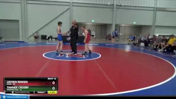 100 lbs Round 3 (8 Team) - Jayden Rinken, Iowa vs Tanner Crosby, Washington