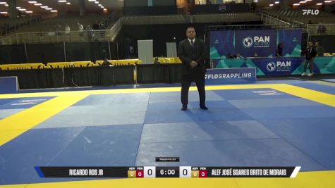 Alef José Soares Brito De Morais vs Ricardo Ros Jr 2025 Pan Jiu Jitsu IBJJF Championship