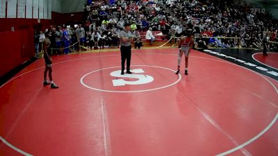 121 lbs Champ. Round 1 - Raydn Thomas, Valley Hs vs Carlos Reynolds, Rockbridge County
