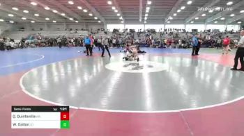 138 lbs Semifinal - Q'veli Quintanilla, WA vs Weston Dalton, CO