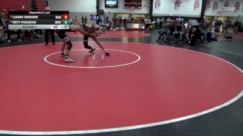 144 lbs Round 5 - Caden Greiner, Washington vs Rett Pargeon, Montezuma