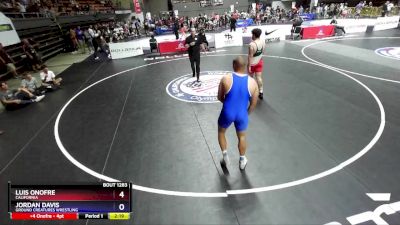 92-97 lbs 1st Place Match - Luis Onofre, California vs Jordan Davis, Ground Creatures Wrestling