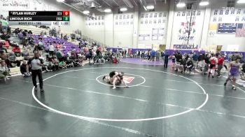 165 lbs Quarterfinal - Rylan Hurley, St. Vincent St. Mary vs Lincoln Rich, Station Camp