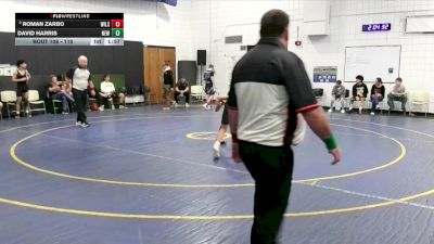 110 lbs Champ. Round 2 - Roman Zarbo, Wilson vs David Harris, Newfane