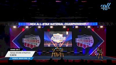 Texas Storm Athletics - CAT4 [2025 L4 Senior Open - D2 Day 2] 2025 NCA All-Star National Championship