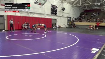 141 lbs Cons. Round 2 - Kenneth Schulz, Lemoore College vs Noe Cruz, Cerritos College