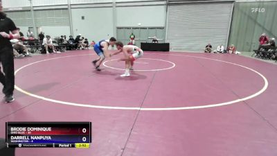 144 lbs Semis & 3rd Wb (16 Team) - Brodie Dominique, Ohio Blue vs Darrell Nanpuya, Washington