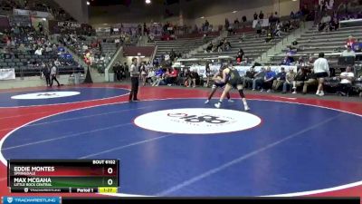 6A 175 lbs Semifinal - Max Mcgaha, Little Rock Central vs Eddie Montes, Springdale