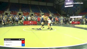 160 lbs Cons 16 #2 - Brayden Giannone, Kentucky vs Tyler Raway, Minnesota