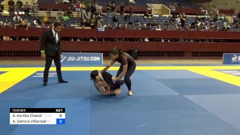 Ariana Kartika Chandra vs Andrea Zamora Villarreal 2024 Pan IBJJF Jiu-Jitsu No-Gi Championship