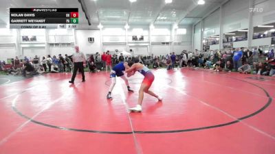 E-118 lbs Consi Of 8 #2 - Nolan Davis, OH vs Garrett Weyandt, PA
