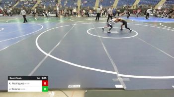 62 lbs Semifinal - Kevin Rodriguez, Nebraska Titans vs Julian Solano, Duran Elite