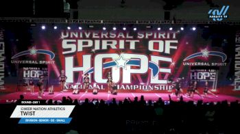 Cheer Nation Athletics - Twist [2025 L5 Senior - D2 - Small Day !] 2025 Spirit of Hope Grand Nationals