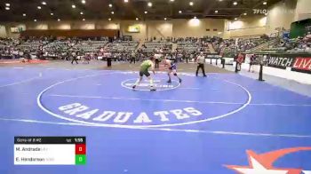 170 lbs Consi Of 8 #2 - Miguel Andrade, LA FAMILIA NEW MEXICO vs Emmett Henderson, Salem Elite Mat Club