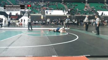 7A 175 lbs Cons. Semi - Greyson Samargia, Bob Jones vs Jayden Mooneyham, Hoover