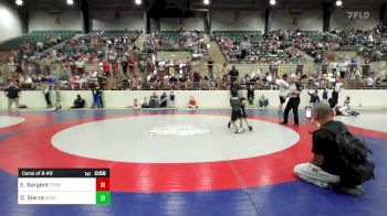 55 lbs Consi Of 8 #2 - Eason Sargent, Temple WREC vs Damien Sierra, Georgia