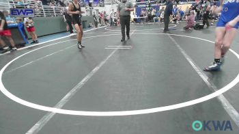 98 lbs Rr Rnd 4 - Carson Osburn, Vinita Kids Wrestling vs Andres Newcomb, Jay Wrestling Club