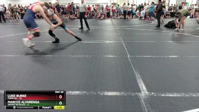 150 lbs Round 2 (6 Team) - Luke Burke, Town WC vs Marcos Alvarenga, Savage WA Black