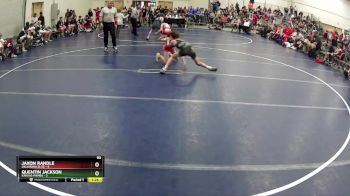 90 lbs Round 5 (6 Team) - Jaxon Randle, Oklahoma Elite vs Quentin Jackson, Kansas Mamba