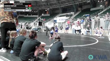 40 lbs Rr Rnd 1 - Charlie Hepler, Team Tulsa Girls vs AJ Smith, SW Girls