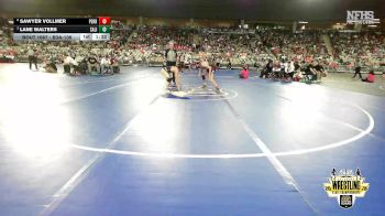 B3A-106 lbs Quarterfinal - Lane Walters, Salina vs Sawyer Vollmer, Perry