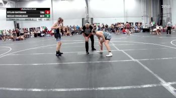 138 lbs Round 3 (6 Team) - Dylan Bateman, TDWC Maniacs vs Micah Engelman, Mat Assassins Red