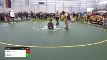 145 lbs Prelims - Vincent Parry, Ford Dynasty WC vs Ethan Boyd, Mad Dawg