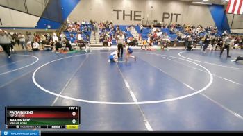 90 lbs Round 2 - Ava Brady, Sons Of Atlas vs Paitain King, Top Of Utah