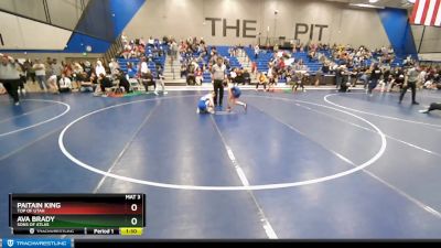 90 lbs Round 2 - Ava Brady, Sons Of Atlas vs Paitain King, Top Of Utah