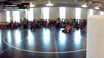 105 lbs Cons. Round 2 - Nathaniel Lanoue, Chesapeake vs Wyatt Manbeck, Noke Wrestling RTC