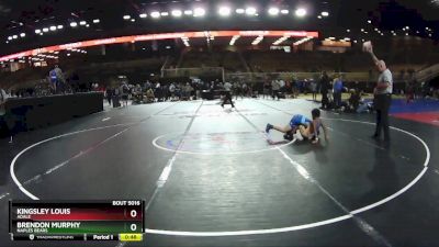 85 lbs Round 1 - Kingsley Louis, Adale vs Brendon Murphy, Naples Bears