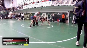 113 lbs Champ. Round 2 - Sawyer Smith, Perkins (Sandusky) vs Brayden Soverns, Austintown-Fitch