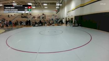 157 lbs Cons. Semi - JACOB WEST, Wylie East vs Ashtyn Springer, Lewisville Marcus