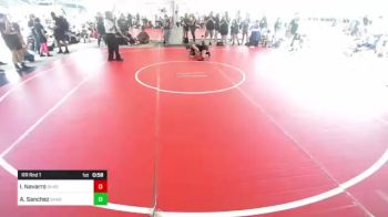 123 lbs Rr Rnd 1 - Isabelle Navarro, Shadow Hills vs Alexia Sanchez, Shadow Hills