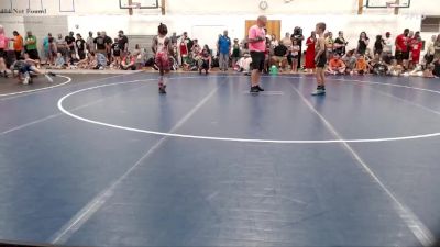 77-84 lbs Champ. Round 1 - Fred Coleman, Iii, Harvey Twisters WC vs Miles Maes, Molitium Wrestling Club