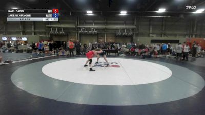 132 lbs Final - Kael Davis, Freakztyle Wrestling - BHSE vs Jake Schiavone, Mat Assassins - BHSE