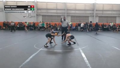 72 lbs Quarterfinals (8 Team) - Dominic Golembiewski, Neighborhood Wrestling vs Pierce Davich, Donahue WA