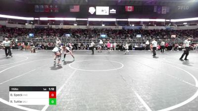 115 lbs Round Of 16 - Barret Speck, King Select vs Roman Tuttle, Salina Wrestling Club