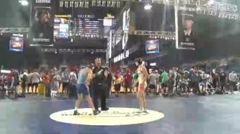 132 lbs Round Of 32 - Griffin Burkle, Ohio vs Ethan Fernandez, New Jersey