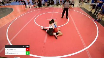 106 lbs Rr Rnd 2 - LUIs FLOREs, HURRICANE WRESTLING ACADEMY vs Champ Thompson, Jenks Trojan Wrestling Club