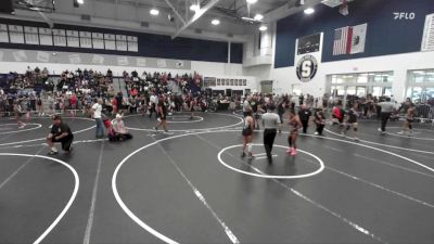 100 lbs Semifinal - Allison Hernandez, Santa Ana vs Reyna Geronimo, 951 Wrestling Club