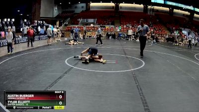 88 lbs Round 2 (6 Team) - Tyler Elliott, Dayton Bandits vs Austin Buerger, Virginia Patriots