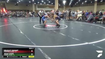 138 lbs Round 1 (6 Team) - Noah Davis, Techfall Black vs Bradley Dronet, Mississippi Mayhem