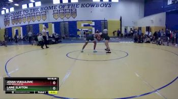 150 Blue Cons. Semi - Jovan Vukajlovic, Lake Brantley Hs vs Laine Slayton, Buchholz