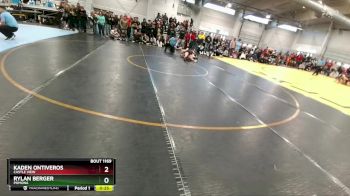 150 lbs Cons. Round 4 - Rylan Berger, Pomona vs Kaden Ontiveros, Castle View