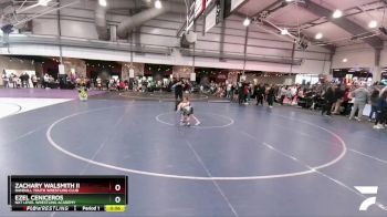 52 lbs Quarterfinal - Ezel Ceniceros, NXT Level Wrestling Academy vs Zachary Walsmith Ii, Randall Youth Wrestling Club